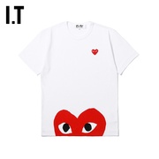 IT CDG PLAY COMME des GARCONS川久保玲 男装短袖T恤春夏休闲