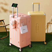 28寸大容量行李箱女多功能旅行箱结实耐用拉杆箱20寸登机箱