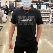 2024夏季新款CK/Calvin Klein 男士纯棉圆领字母LOGO印花短袖T恤