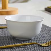 景德镇5英寸饭碗白瓷骨瓷饭碗，家用饭碗面碗，陶瓷单碗陶瓷饭碗