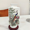 景德镇陶瓷仿古官窑珐琅彩花瓶，摆件家居瓷器装饰收藏品老物件