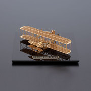 日本AEROBASE飞机模型拼装组装益智玩具摆件迷你战机黄铜制B001