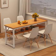 餐桌出租房用小户型，家用现代简约饭桌吃饭桌子，商用餐饮餐桌椅组合