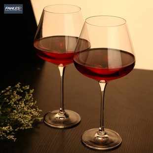 大号勃艮第红酒杯套装家用奢华创意水晶玻璃大肚醒酒器葡萄高脚杯