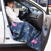 汽车抱枕被子两用腰靠车载车用毯子可折叠多功能，空调被靠垫用品