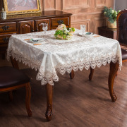 欧式正方形桌布家用方桌，桌布台布餐桌布四方，八仙桌桌垫麻将桌盖布