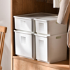 桌面收纳盒家用橱柜收纳筐厨房杂物零食化妆品整理盒卫生间储物盒