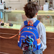 超酷变形机器人书包幼儿园男孩防走失背包小班1-3岁男宝宝双肩包2