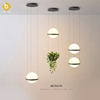 2019灯具北欧现代简约酒吧餐厅单头双头温馨创意个性植物吊灯