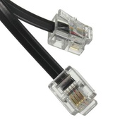 RJ11 6P4C Tjelephone Cable Cord ADSL Modem 5 Meters