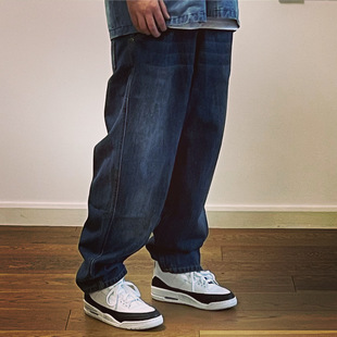 MOODSTU x multi-pocket decorative denim jeans # 丹宁牛仔长裤