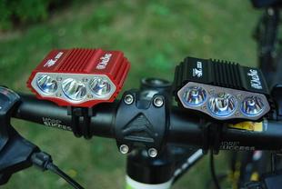 强光USB充电T6L2自行车灯车前灯LED单车灯山地车灯骑行装备头灯