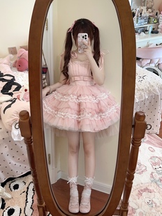 （全款）雾浔海原创设计Lolita雾海玫瑰蛋糕裙蓬蓬裙全款