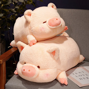 猪猪抱枕大号床上靠枕夹腿靠垫靠背男生床头大号枕头可爱睡觉女生