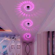 简约创意壁灯床头背景墙装饰灯入户光效灯天花造型变色灯