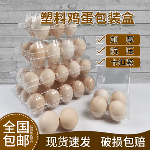 一次性鸡蛋托塑料加厚大号鸡蛋托盘中号土鸡蛋包装盒
