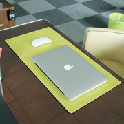 背面防滑超薄游戏鼠标垫，超大办公室桌面笔记本，电脑键盘垫纯色布面