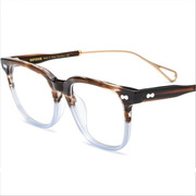 眼睛框镜架男复古板材大框文艺眼镜框豹纹眼镜女可配近视度数潮流