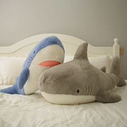 霸王鲨鱼玩偶婴幼儿毛绒玩具海洋短毛绒陪睡公仔儿童生日礼物