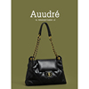 Auudre高级质感菱格绣线大容量包包女2024百搭链条单肩斜挎包