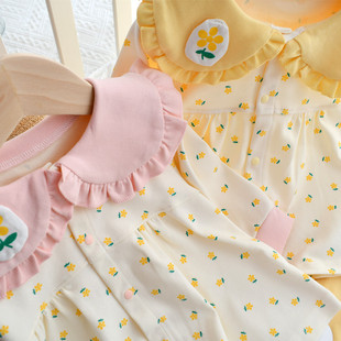 婴儿套装春秋分体纯棉洋气，外出穿可爱超萌2件韩范童装套装女宝宝
