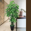 仿真发财树装饰假植物室内塑料，盆栽客厅大型落地假花仿生绿植盆景