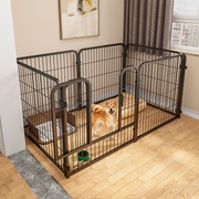 狗栅栏宠物围栏中型隔离门带厕所自由组合护栏小型犬狗笼子耐咬款