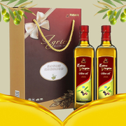 阿格利司希腊进口特级初榨橄榄油750ml*2玻璃瓶企业团购礼盒