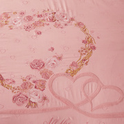 高档婚庆床品 粉色四件套全棉纯棉八件套床单式1.8m结婚陪嫁床上