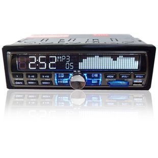 森本车载mp3播放器，u盘插卡机蓝牙电话音乐，12v24v收音机3096