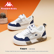 Kappa卡帕童鞋男童板鞋儿童韩版时尚潮流魔术贴中大童防滑休闲鞋