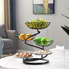 多层水果盘架客厅家用茶几创意，摆件欧式现代简约糖果干果篮收纳筐
