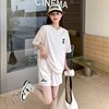 夏季卫衣套装女短袖2023新款薄时E尚休闲运动服短裤两件套家居服