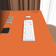 硅胶办公桌垫超大鼠标电脑垫防水防油耐脏桌面保护垫商务纯色桌布