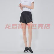 匹克梭织短裤女2022夏季时尚潮流休闲跑步运动短裤f3222182