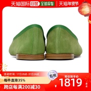 香港直邮潮奢 Repetto 丽派朵 女士绿色 Cendrillon 芭蕾鞋