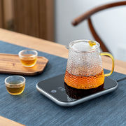 雅集茶具电陶炉加热底座煮茶器玻璃煮茶壶套装微晶大号茶炉保温底