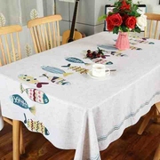 桌布防水防油免洗餐桌布长方形桌垫书桌ins风pvc塑料茶几台布家s8