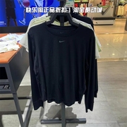 nike耐克长袖t恤女子运动休闲薄款训练速干跑步套头衫fn2802-010