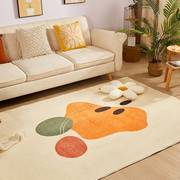 现代简约地毯客厅轻奢高级茶几，毯家用房间卧室床边毯毛毯地垫加厚