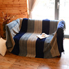 北欧地中海风情双面沙发巾垫布艺沙发布钢琴防尘罩床罩空调毯盖巾