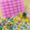 36连云朵蜡瓶糖模具食品级硅胶一口秒圆球字母方块全套制作工具小