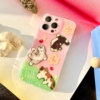 敲可爱！双层设计小猫咪粉色适用苹果14pro手机壳iPhone15/14/12保护套13Promax趣壳制作室原创卡通少女防摔