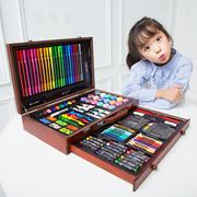 小学生文具儿童画笔水，彩笔蜡笔绘画工具，套装幼儿园盒美术礼物