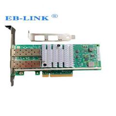 EB-LINK intel英特尔82599芯片PCI-E X8万兆X520-DA2 10G光纤网卡