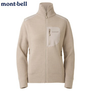 日本montbell女士羊毛抓绒衣毛衣Mitellegi加厚保暖柔软外套