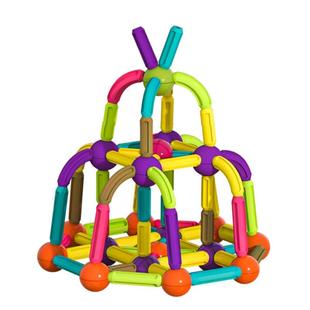 百变磁力棒儿童益智男孩拼装早教积木宝宝磁铁3岁4以上5女孩6玩具
