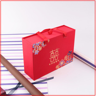 抽屉式喜糖盒套系糖盒回礼盒结婚糖盒创意糖烟盒硬纸盒中式喜糖盒