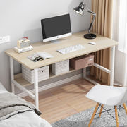 简易桌子卧室电脑桌子简约小台式家用长方形出租房学生书桌学习桌