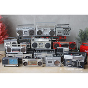 怀旧老物件老旧收音机，收录机手提收音机，录音机装饰品摆设摄影道具
